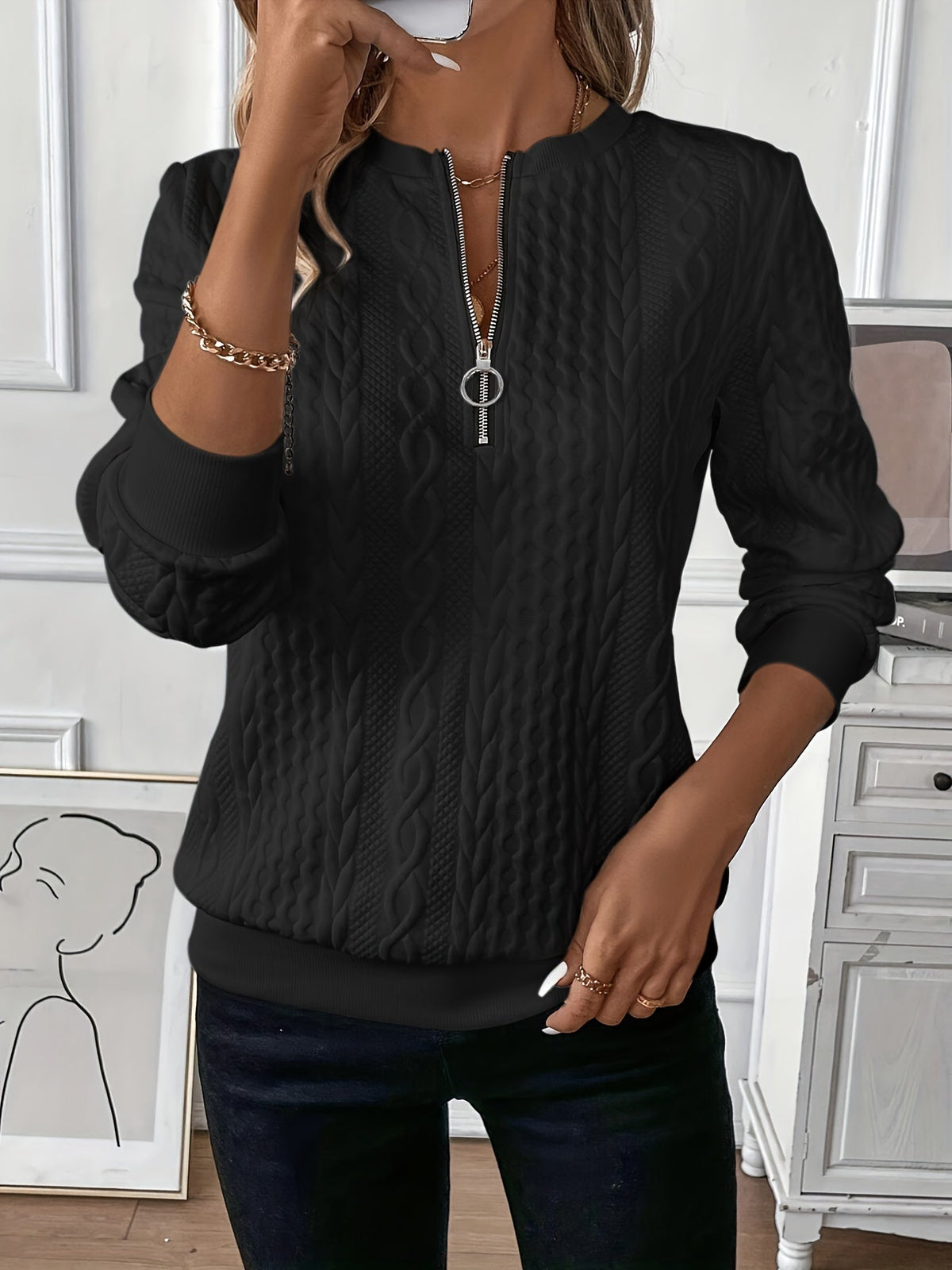 Bérengère - Chic Knit Sweater