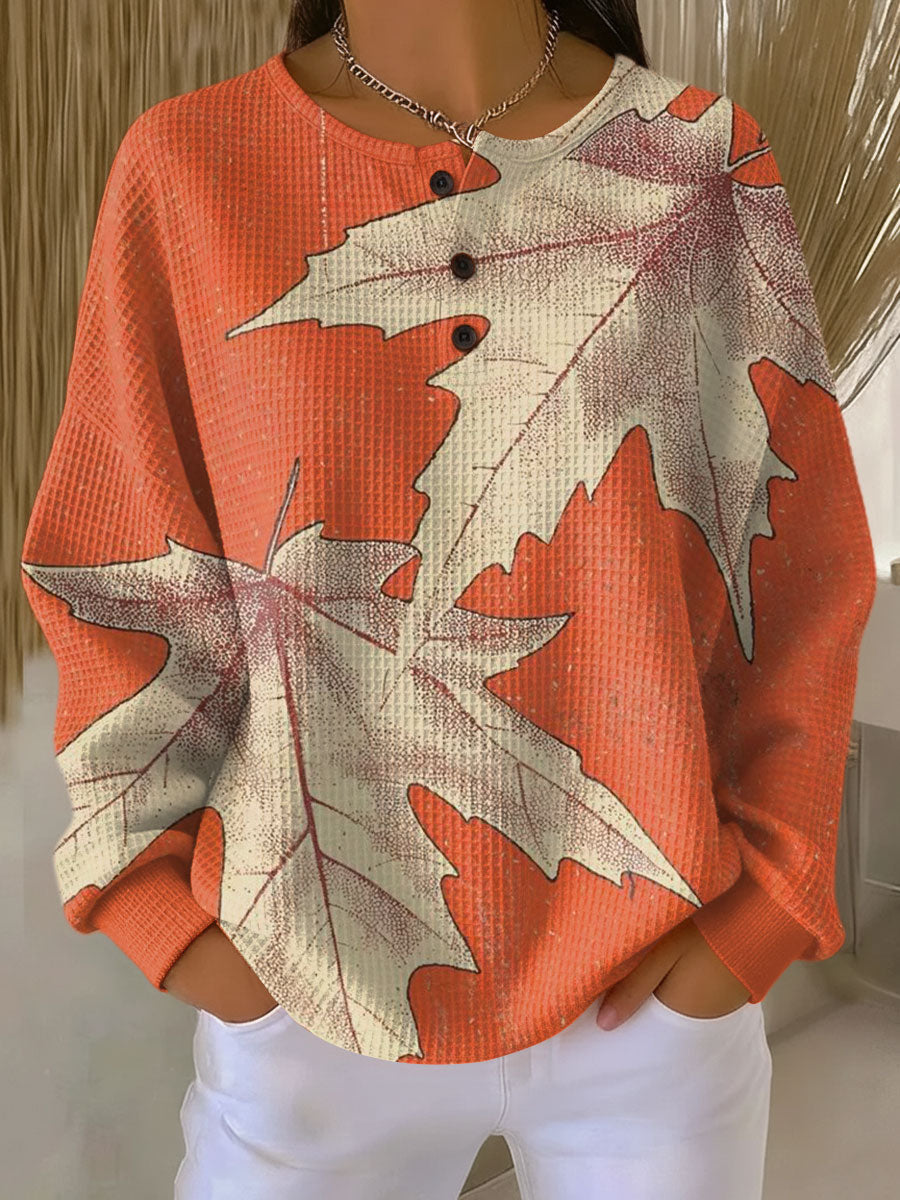Joséphine - Cozy Waffle Knit Sweater