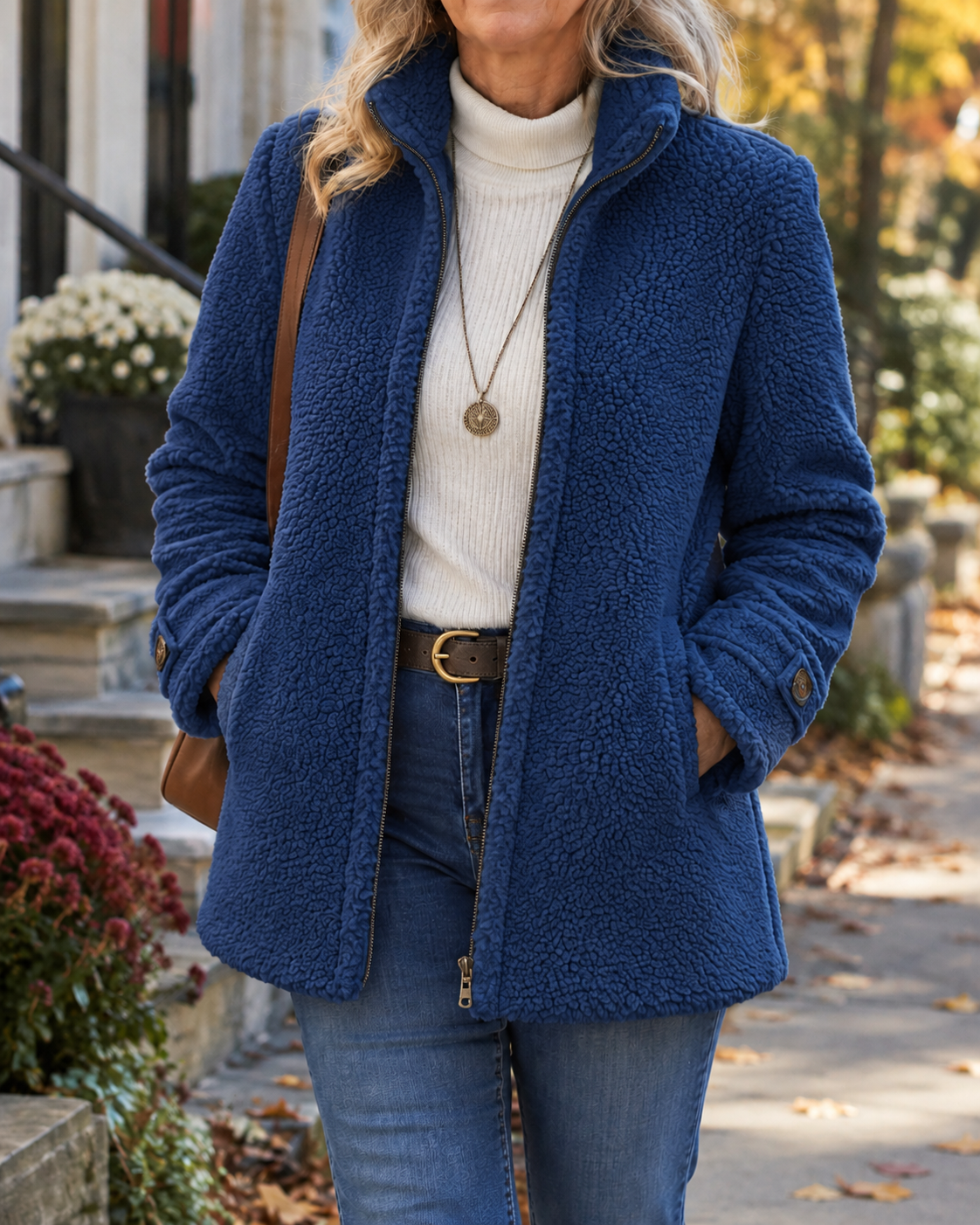 Rebecca | Cozy Stand Collar Vest