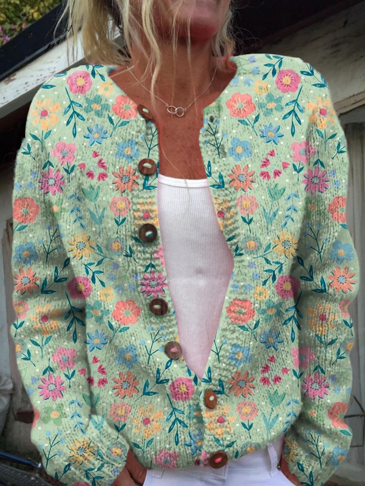Camélia - Prairie Flower Cardigan