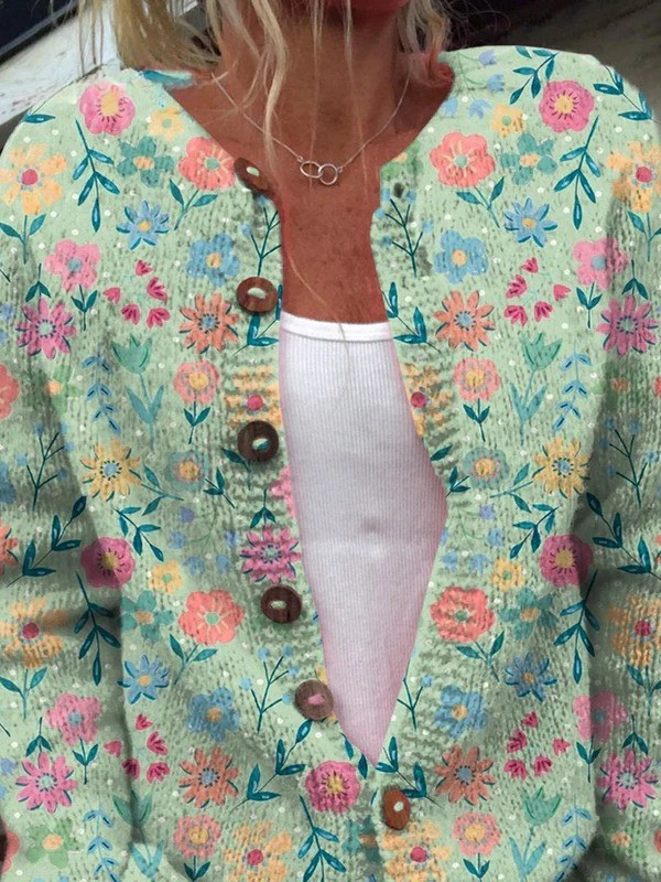 Camélia - Prairie Flower Cardigan