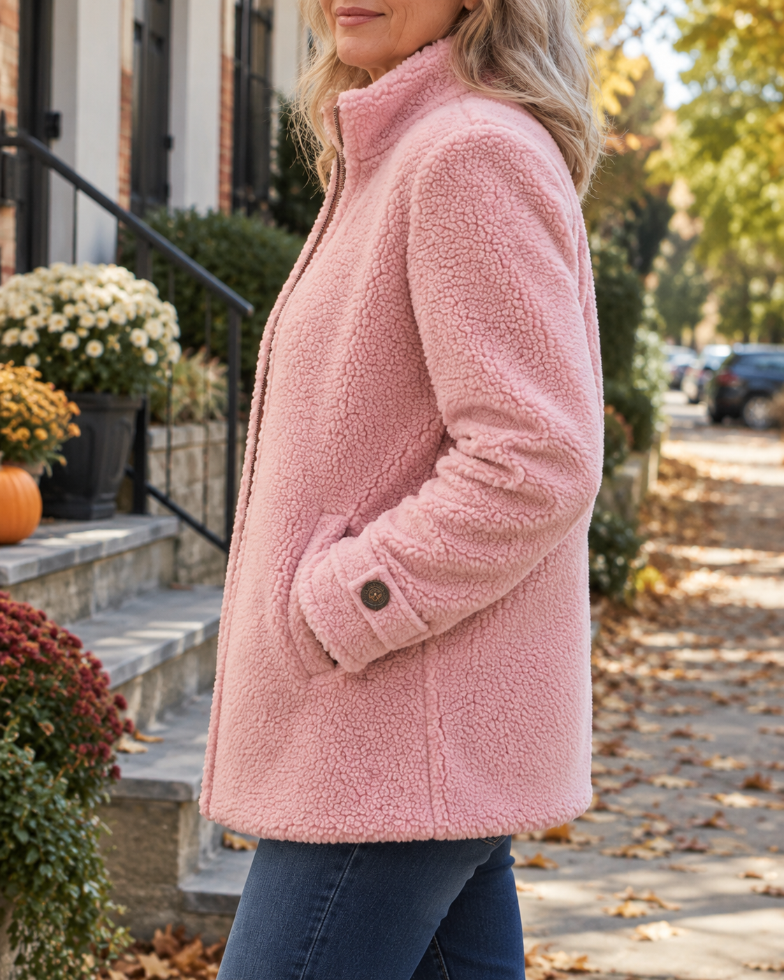 Rebecca | Cozy Stand Collar Vest