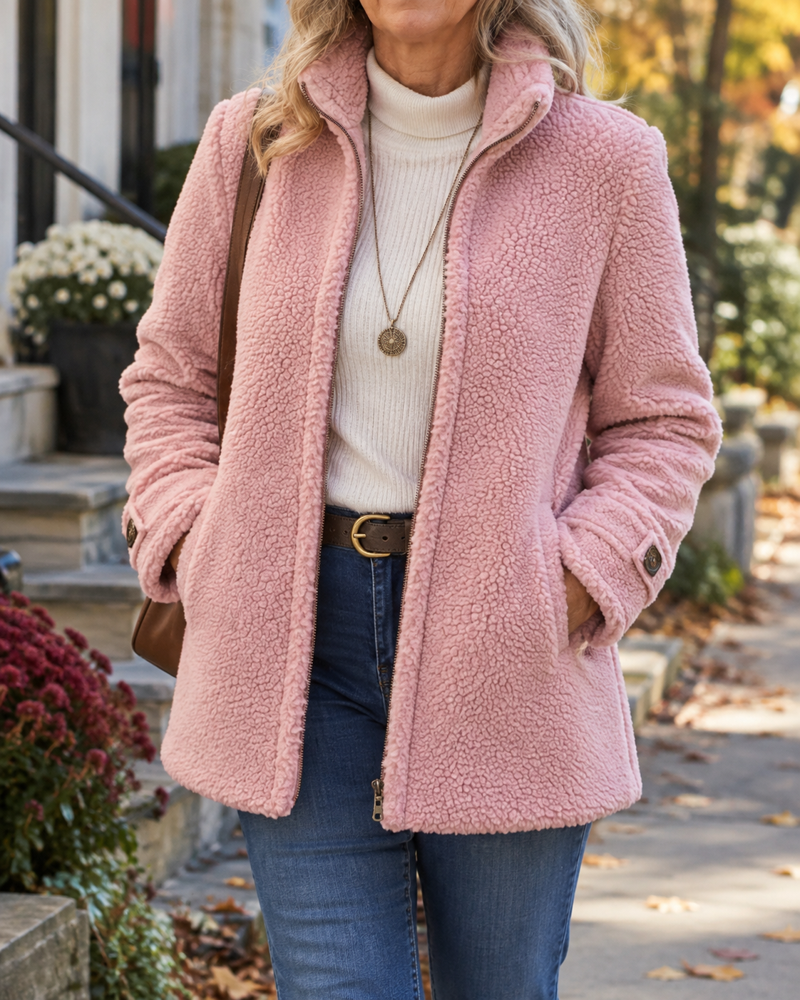 Rebecca | Cozy Stand Collar Vest